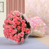 40 Pink Roses Bouquet